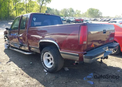 1998 Chevrolet C1500 Fleetside из США, поврежденный, VIN 2GCEC19R0W1140647